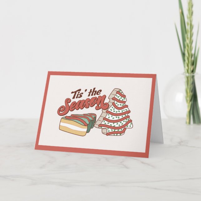 Agradecimiento Tarjeta de pequeños Navidades Debbie (Anverso)