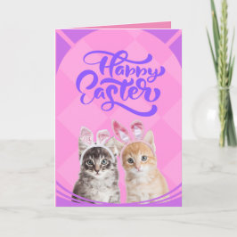 Agradecimiento Tarjeta de Personalizado de conejito de pascua fel