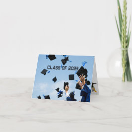 Agradecimiento Tarjeta de Personalizado de graduación