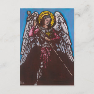 Agradecimiento Tarjeta de plegaria St. Michael