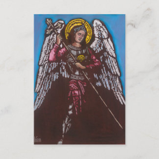 Agradecimiento Tarjeta de plegaria St. Michael
