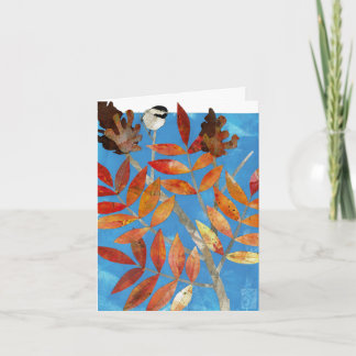 Agradecimiento Tarjeta de pollo