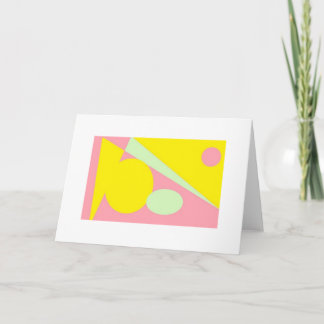 AGRADECIMIENTO TARJETA DE RECIBIMIENTO EN BLANCO DE ABSTRACTO ROS