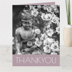 AGRADECIMIENTO TARJETA DE RECIBIMIENTO:GRACIAS: BUDDHA