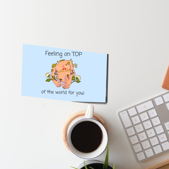 Agradecimiento Tarjeta de recuperación LGBTQ+ de cirugía superior (Subido por el creador)