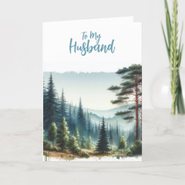 Agradecimiento Tarjeta de recuperación para mi esposo