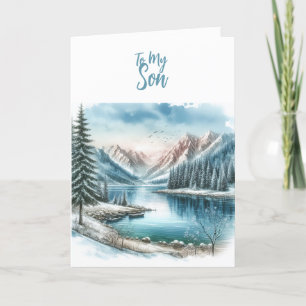 Agradecimiento Tarjeta de recuperación para mi hijo