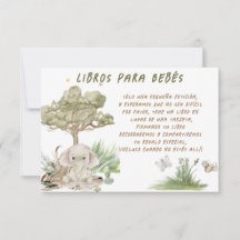 Tarjeta de regalo de libros para bebés