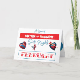 Agradecimiento Tarjeta de regalo de personalizable para una noche