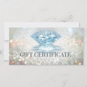 Agradecimiento Tarjeta de regalo para el diseñador de joyas de di