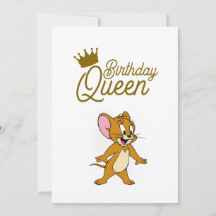 Agradecimiento Tarjeta de Reina de Cumpleaños