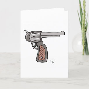 Agradecimiento Tarjeta de saludo ACME para armas de fuego