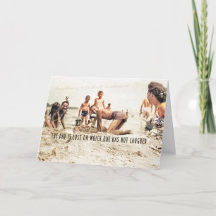 Agradecimiento Tarjeta de saludo BEACH FROLICS