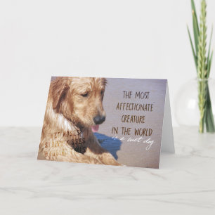 Agradecimiento Tarjeta de saludo BEACH PUP