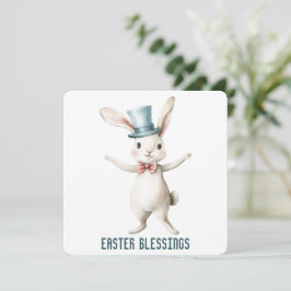 Agradecimiento Tarjeta de saludo de Bendición de Pascua