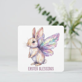 Agradecimiento Tarjeta de saludo de Bendición de Pascua