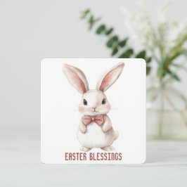 Agradecimiento Tarjeta de saludo de Bendición de Pascua