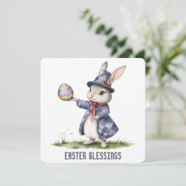 Agradecimiento Tarjeta de saludo de Bendición de Pascua