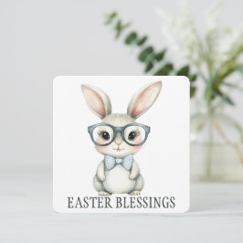 Agradecimiento Tarjeta de saludo de Bendición de Pascua