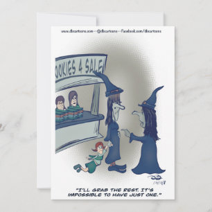 Agradecimiento Tarjeta de saludo de chica Scout