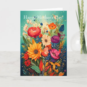 Agradecimiento Tarjeta de saludo del Día de la Madre