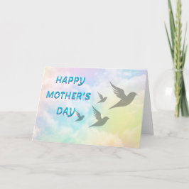 Agradecimiento Tarjeta de saludo del Día de la Madre con poema