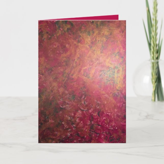 Agradecimiento Tarjeta de saludo espumosamente coqueta (Anverso)