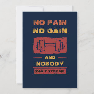 Agradecimiento Tarjeta de saludo Minimal Gym / Fitness entrena
