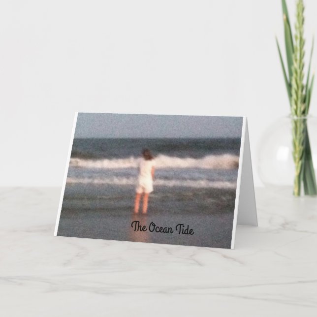 Agradecimiento Tarjeta de saludo para el estímulo/cambio en la vi (Anverso)