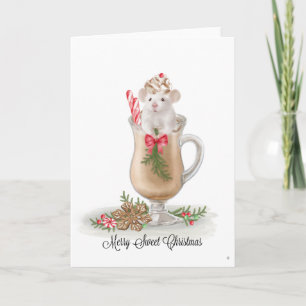 Agradecimiento Tarjeta de saludo para los Navidades de cocoa cali