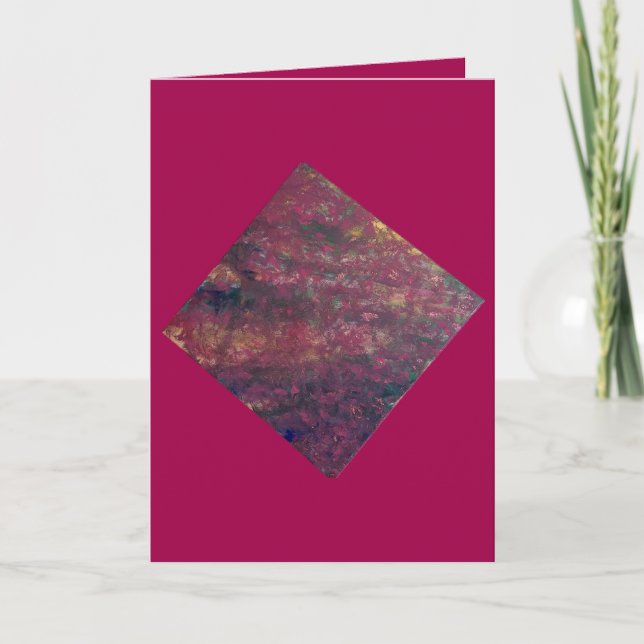 Agradecimiento Tarjeta de saludo rosa y dorado brillante (Anverso)