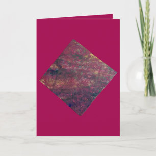 Agradecimiento Tarjeta de saludo rosa y dorado brillante