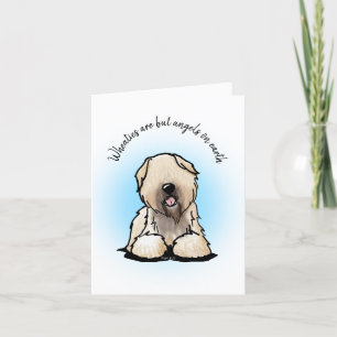Agradecimiento Tarjeta de saludo Soft Coat Wheaten Terrier