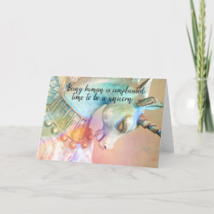 Agradecimiento Tarjeta de saludo SPIRAL SPARKLED