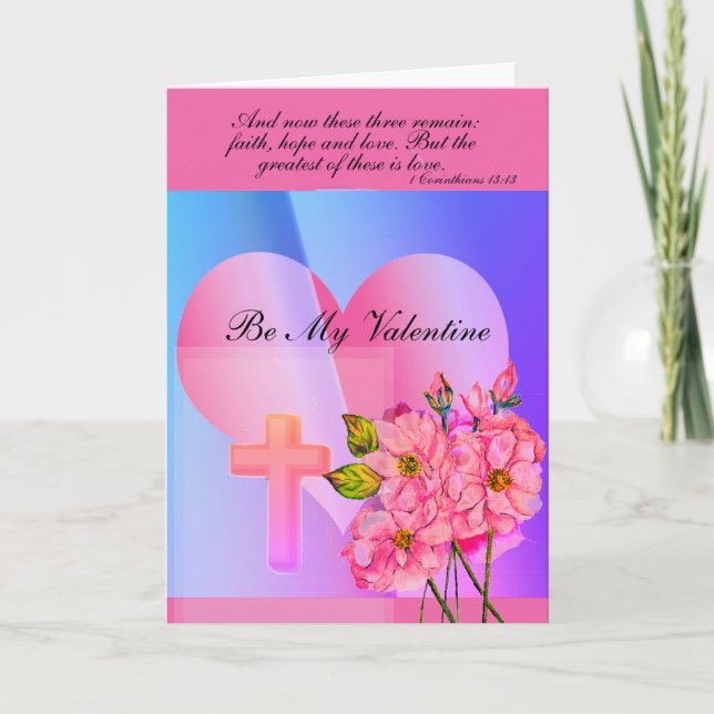 Agradecimiento Tarjeta de San Valentín (Anverso)