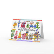 Tarjeta de San Valentín para extranjeros (5x7)