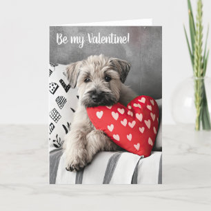 Agradecimiento Tarjeta de San Valentín Wheaten Terrier