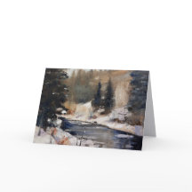 Tarjeta de Sarvis en Invierno, Steamboat Springs,