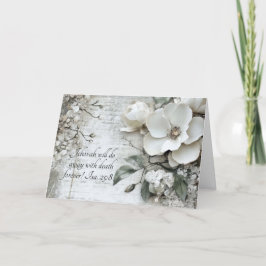 Agradecimiento Tarjeta de simpatía JW - Memoria limitada de Jehov