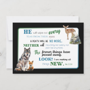 Agradecimiento Tarjeta de simpatía JW para los hermanos - Revelac