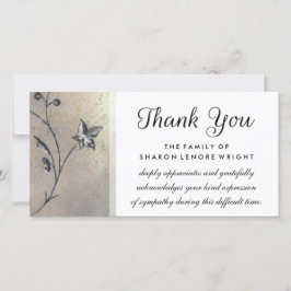 Agradecimiento Tarjeta de simpatía por simplicidad