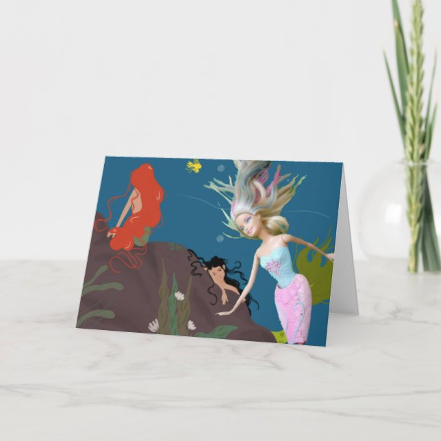 Agradecimiento Tarjeta de sirena (Anverso)