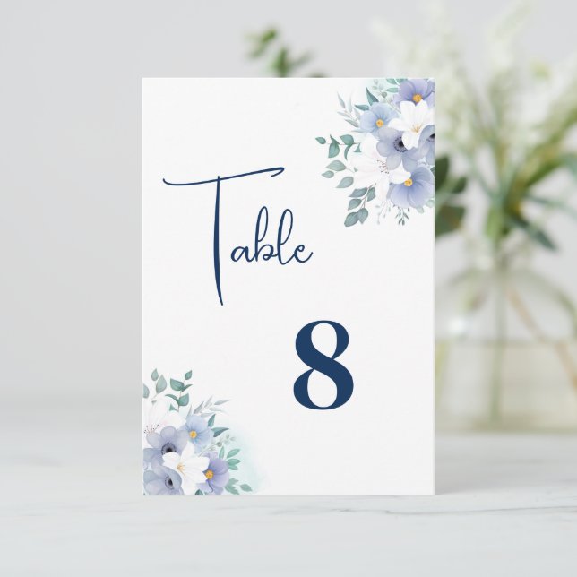 Agradecimiento Tarjeta de tabla boda (Anverso de pie)