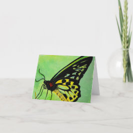 Agradecimiento Tarjeta de todas las ocasiones de Mariposa