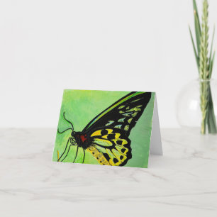 Agradecimiento Tarjeta de todas las ocasiones de Mariposa