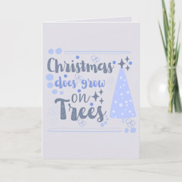 Agradecimiento Tarjeta de vacaciones personalizada para Navidades