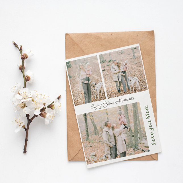 Agradecimiento Tarjeta de vacaciones simple y elegante de 3 Colla (Subido por el creador)