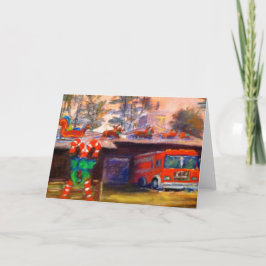 Agradecimiento Tarjeta de vacaciones Station Seven Holiday Greeti