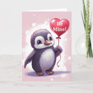 AGRADECIMIENTO TARJETA DE VALENTINA DE PENGUIN PARA NIÑOS PEQUEÑO