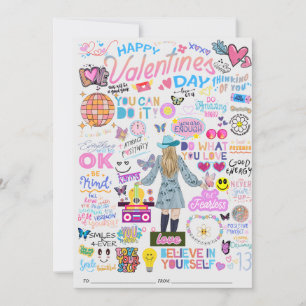 AGRADECIMIENTO TARJETA DE VALENTINA INSPIRADA EN SWIFT